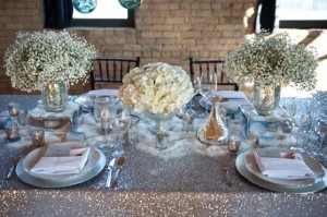 Sparkly Sweet Winter Wedding Inspiration | Emily Steffen