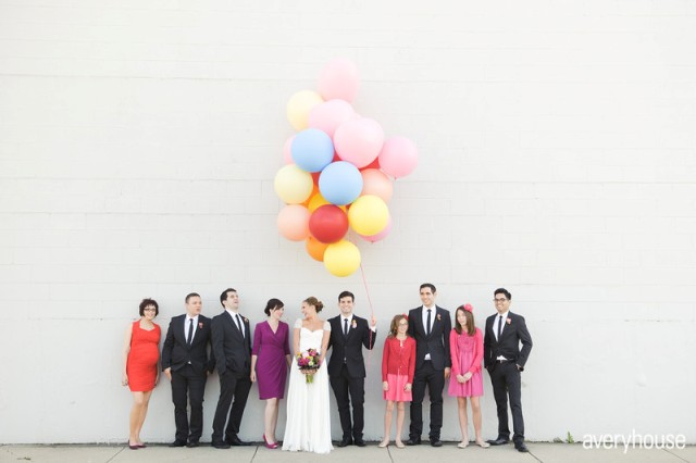 Bold Colorful Chicago Wedding | Avery House