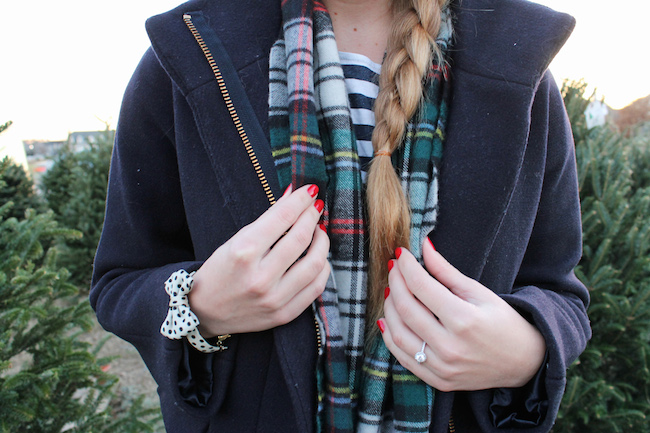 Stripes and plaid outfit