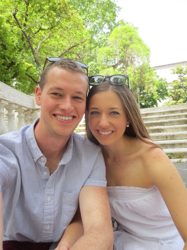 Dave and Lisa in Rome | Something Pretty