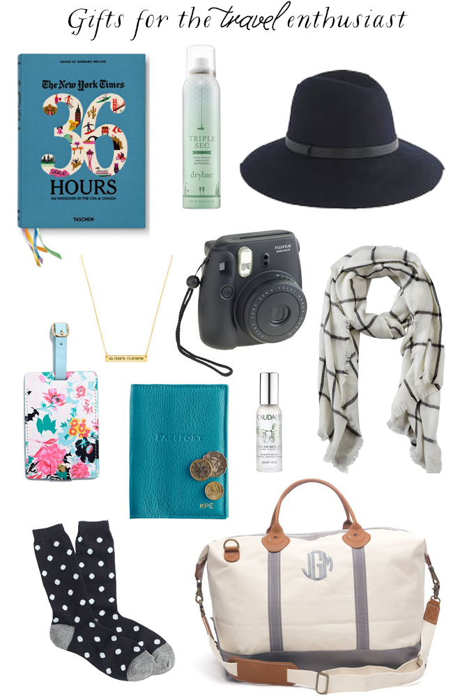 gifts for the travel enthusiast