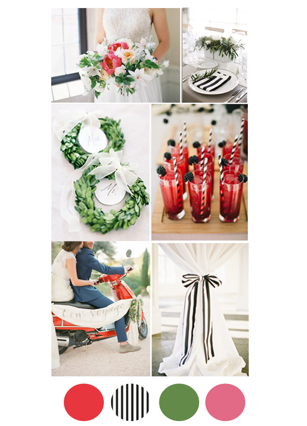 lisa and dave rehearsal dinner inspiration board