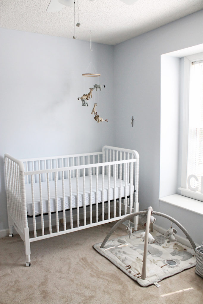 Our Gray and Blue Nursery Tour - Something Pretty