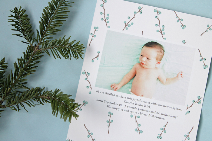 minted-birth-announcement