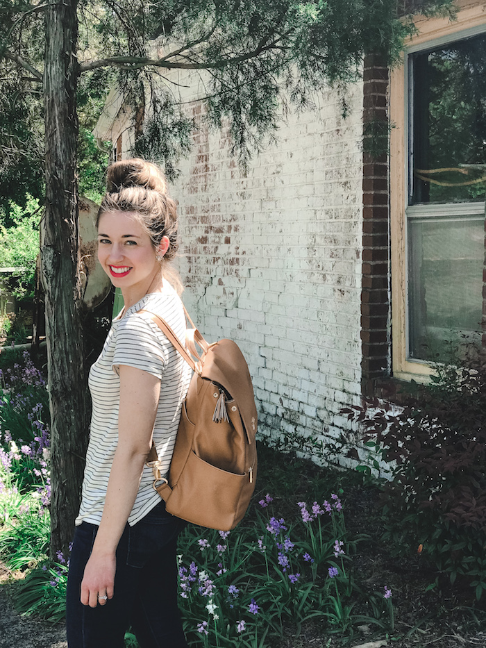 Review of my Freshly Picked Diaper Bag (and the Baby Shoes I'm