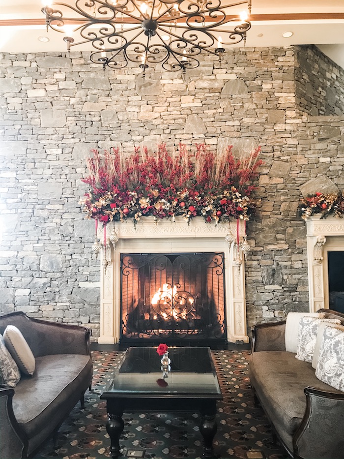 Fireplace at the Inn on Biltmore