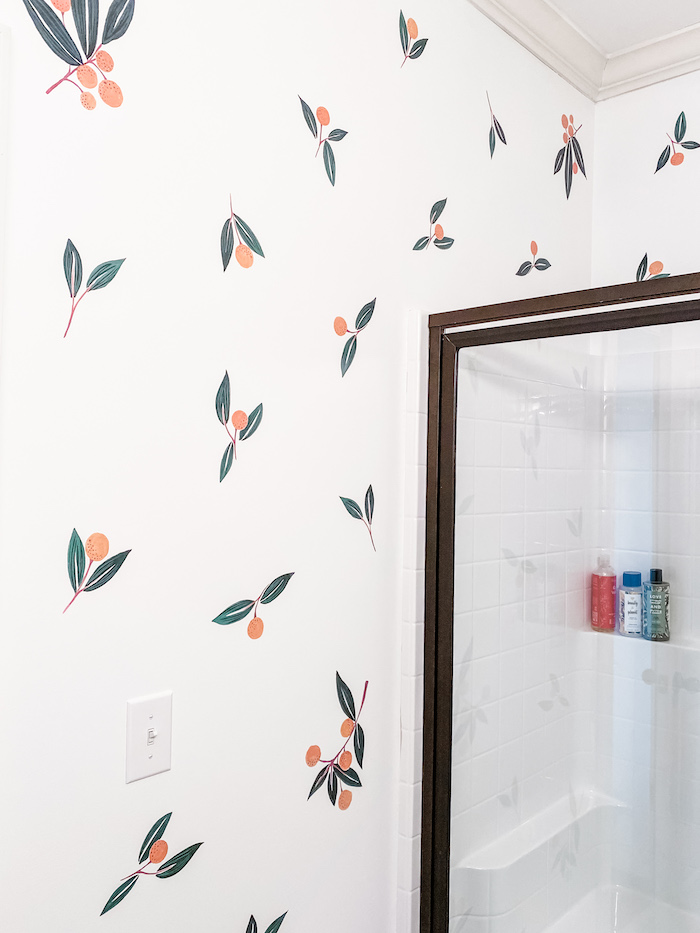 Tangerine wall decals | Something Pretty