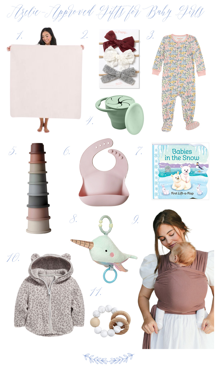 Azelie-approved gifts for baby girls